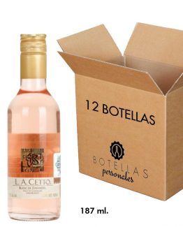 12 Botellas LaCetto Rosado 187ml-a
